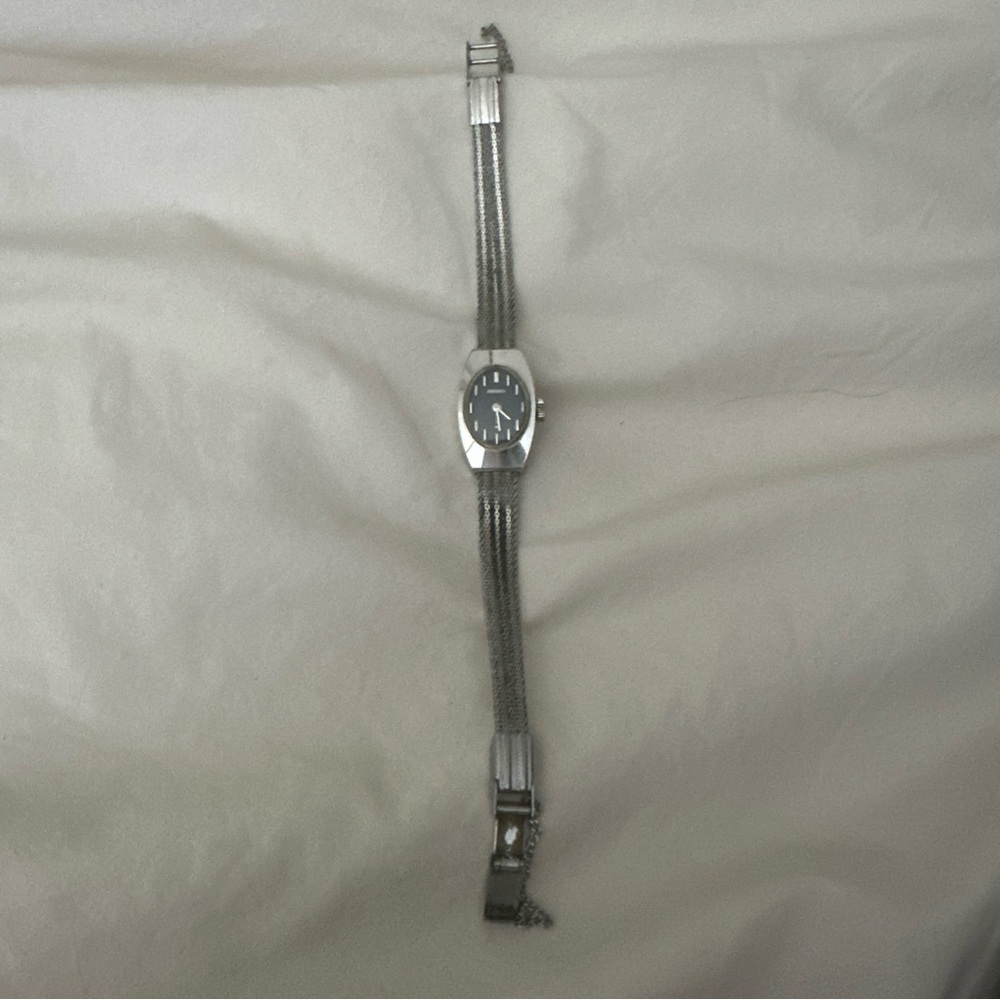 Seiko Vintage Watch Hand Winding Ladies Wrist Watch Silver Tone Analog